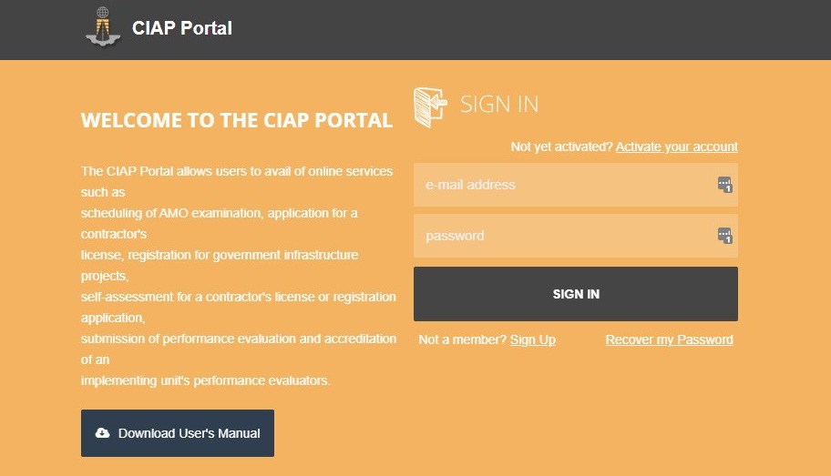 CIAP Portal